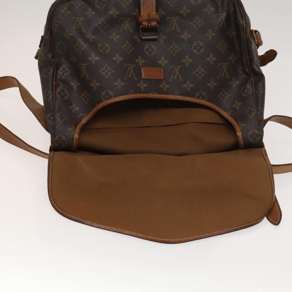 Authentic LOUIS VUITTON Monogram Saumur 35 Shoulder Bag M42254 LV - Picture 2 of 16